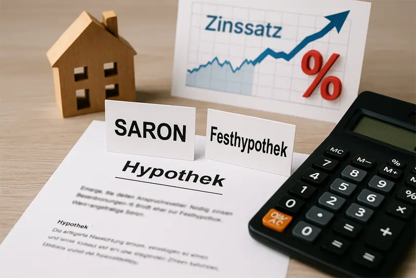SARON oder Festhypothek Blog finaro