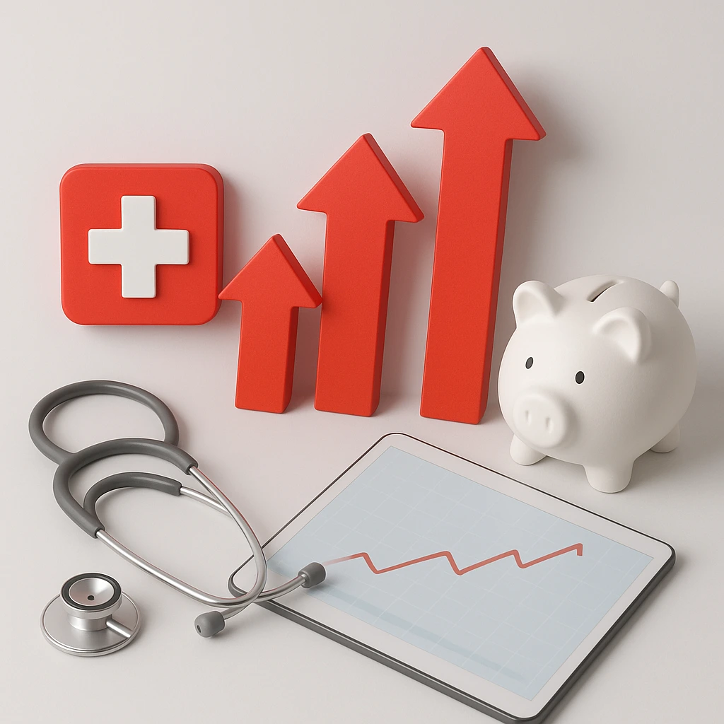 Krankenkassenprämien Prognose 2025 Blog finaro